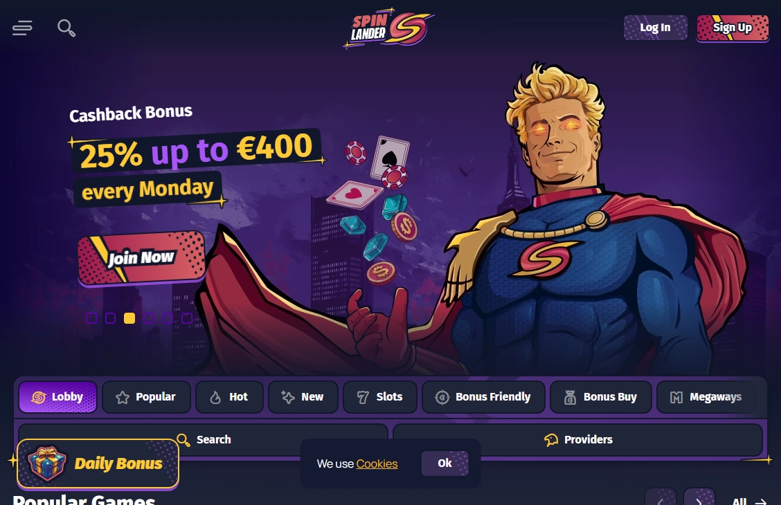 SpinLander Casino